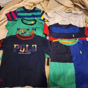 Polo by Ralph Lauren Kids' Colorful Short Sleeve Tees